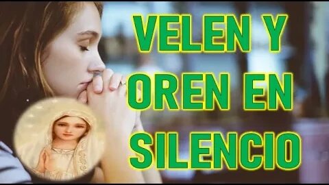 VELEN Y OREN EN SILENCIO - MARIA SANTISIMA A ANGELA Y SIMONA