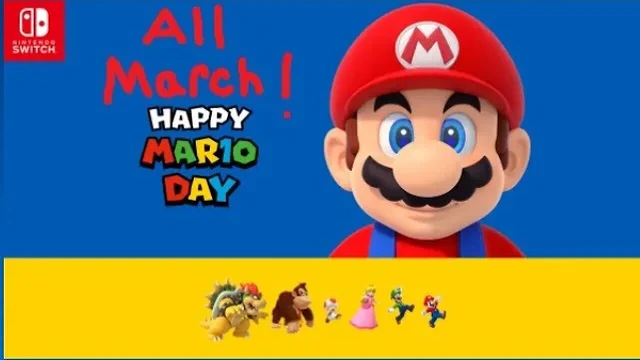 MAR10, a Nintendo event all March long.