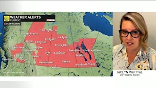 Smokey skies and severe weather continue to dominate in the prairies