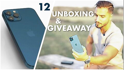 iPhone 12 Pro - Unboxing + Free GIVEAWAY (High Chance To Win) | Harun