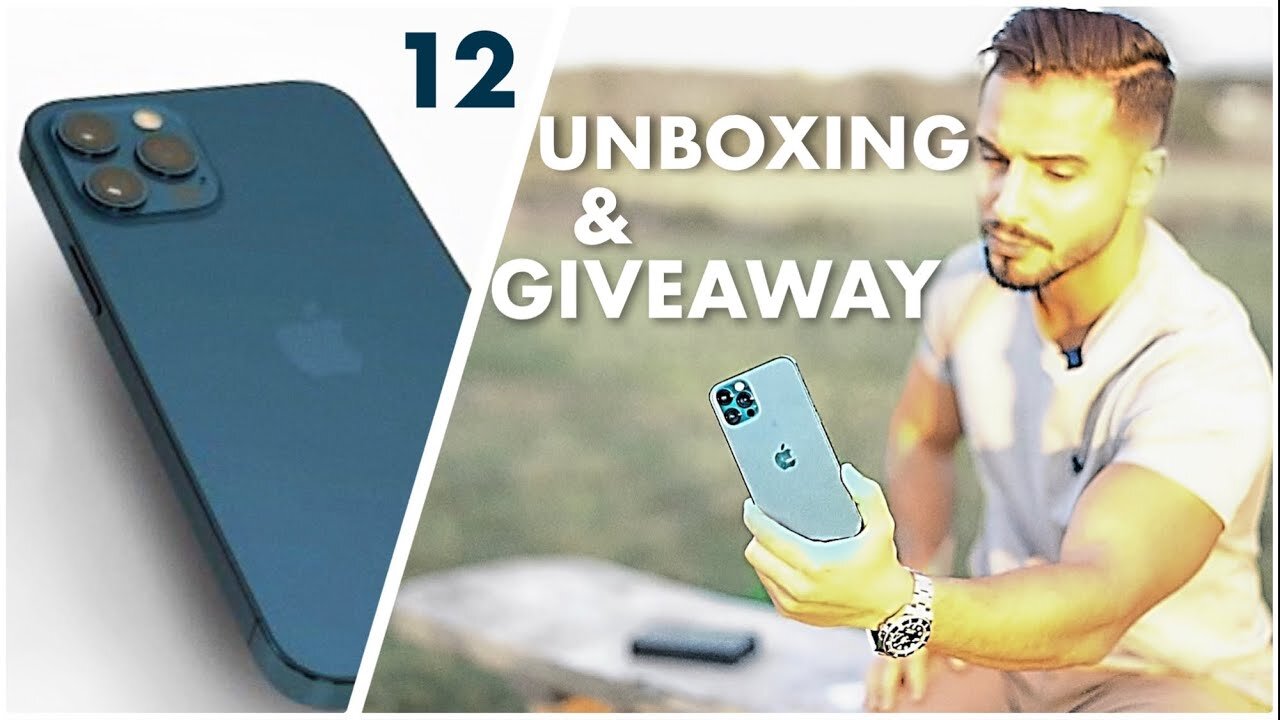 iPhone 12 Pro - Unboxing + Free GIVEAWAY (High Chance To Win) | Harun