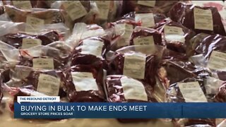 Buying in bulk to make ends meet