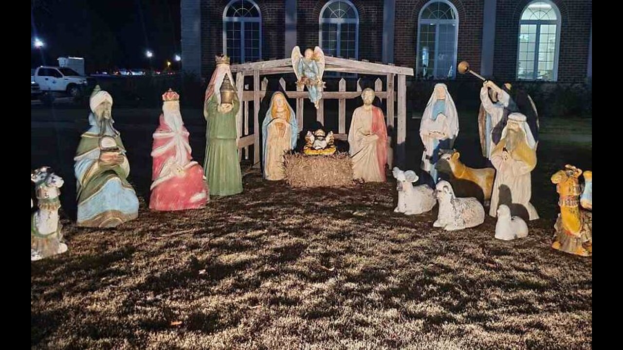 First Ever Nativity in US History Displayed at the Capitol