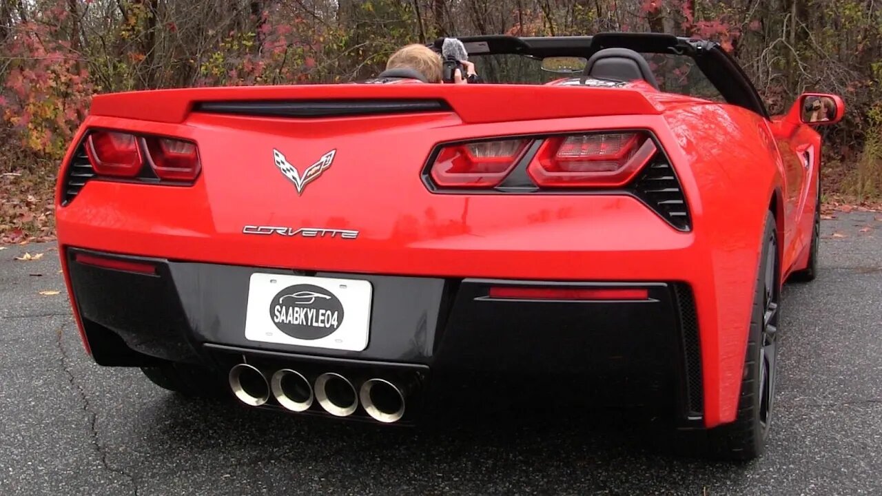 Pure Sound: 2016 Chevrolet Corvette Stingray Z51 - Cold Start, Revs, Acceleration