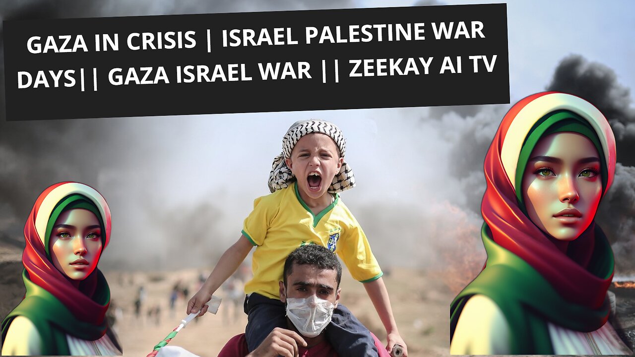 Gaza in Crisis | Israel Palestine War DayS|| GAZA ISRAEL WAR || Zeekay Ai Tv