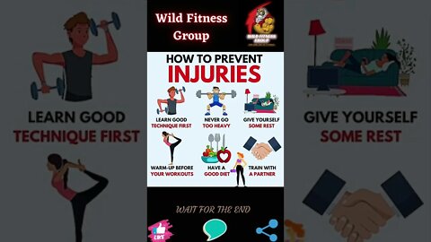 🔥How to prevent injuries🔥#shorts🔥#wildfitnessgroup🔥31 October 2022🔥