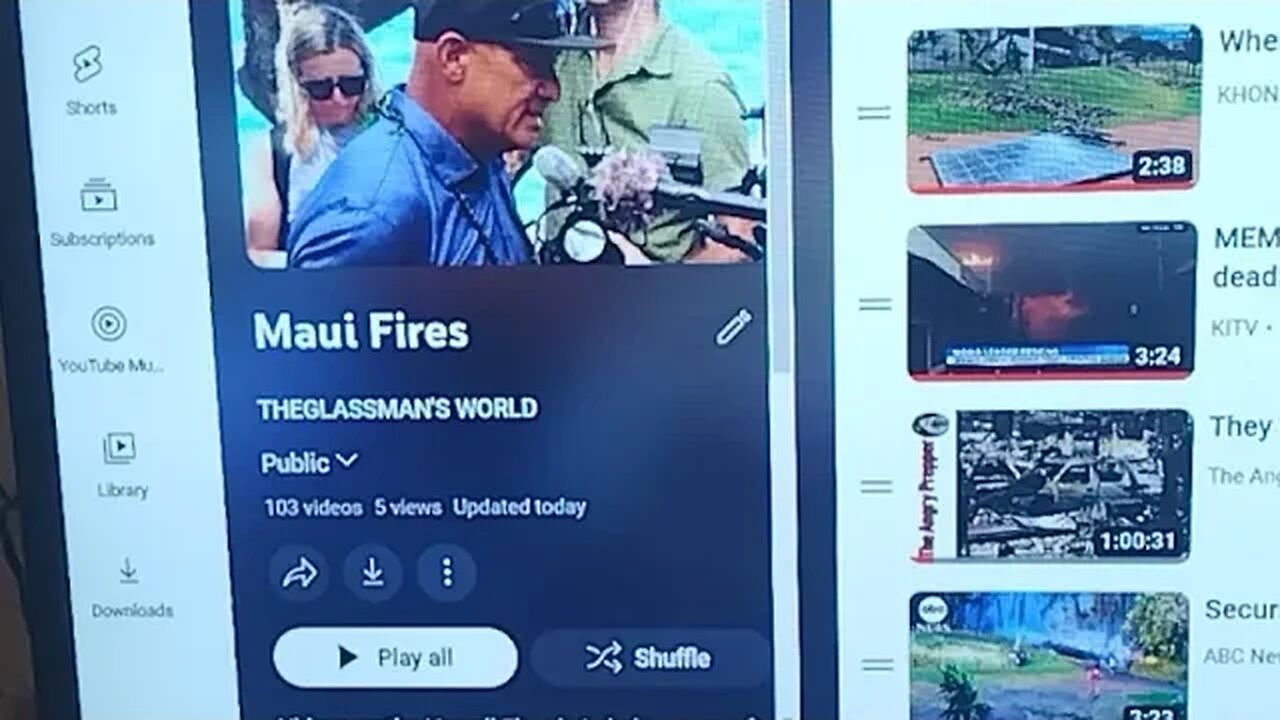 LIVE Hawaii Fire Update - Cars Were Blocked - MEMA Head Resigns