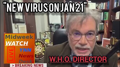 🚨W.H.O. Director says there will be New VIRUSES Released After Trump Sworn In