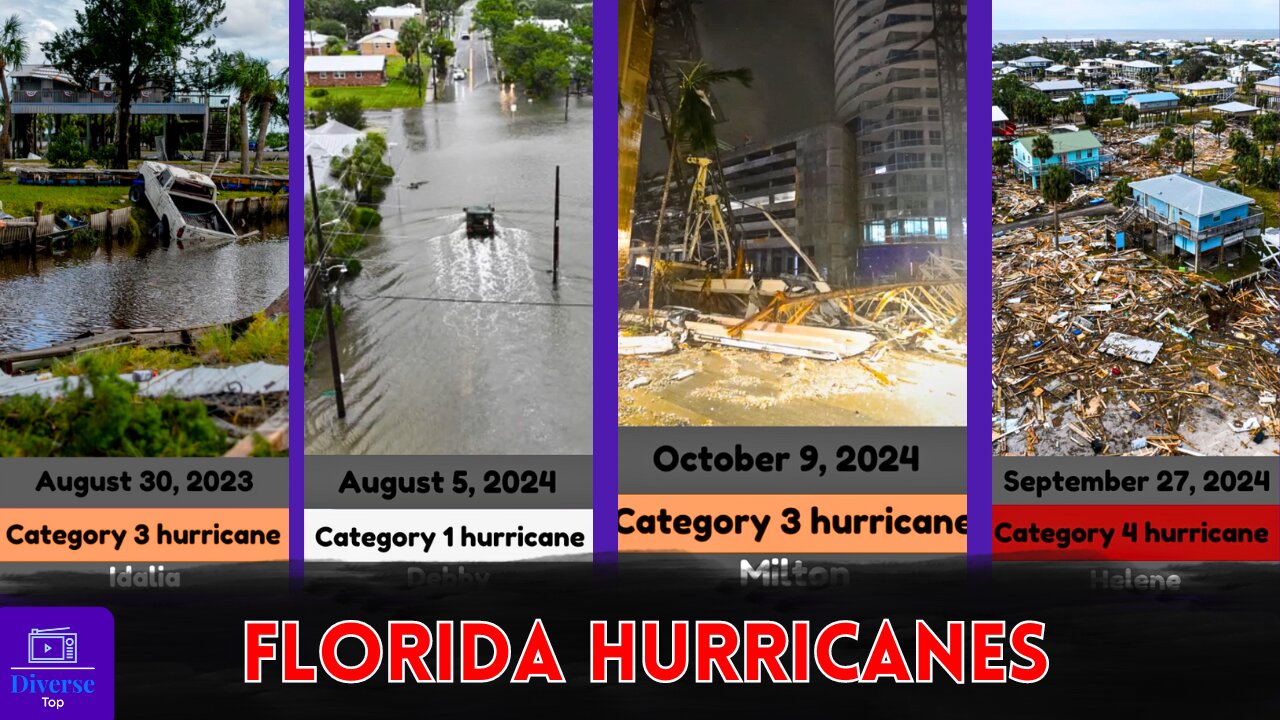 All Recorded Hurricanes In Florida