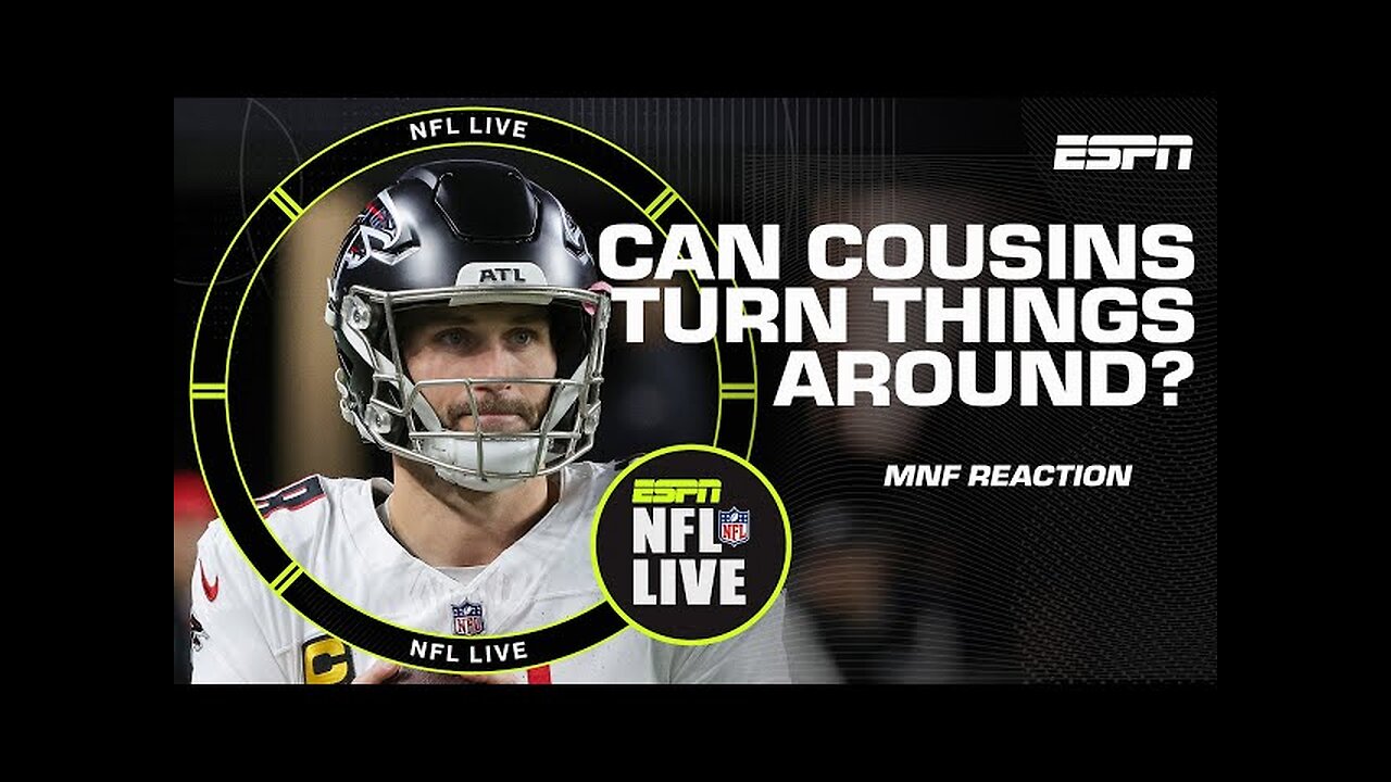 Kirk Cousins looks like ‘he doesn’t trust what he sees’ – Dan Orlovsky | NFL Live