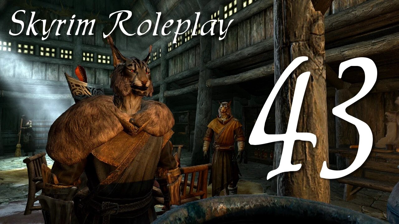 Skyrim part 43 - Dawnstar Arrival [Khajiit Monk modded roleplay]