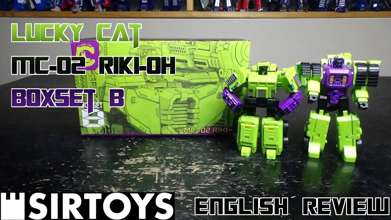 Video Review for Lucky Cat - MC-02 Riki Oh - Boxset B (Longhaul & Hook)