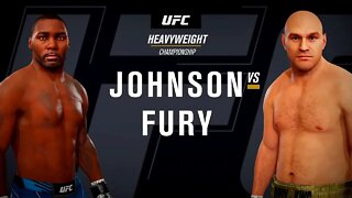 EA Sports UFC 4 Gameplay Tyson Fury vs Anthony Johnson