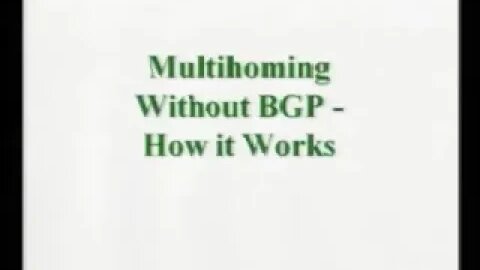 Tutorial Introduction to BGP
