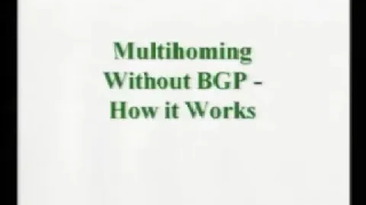 Tutorial Introduction to BGP