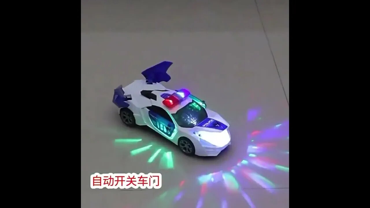 Electric dancing deformation rotating universal car toy car