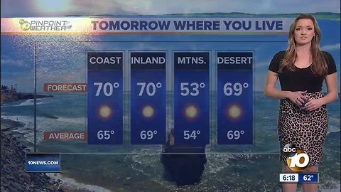 10News Pinpoint Weather with Jennifer Delacruz
