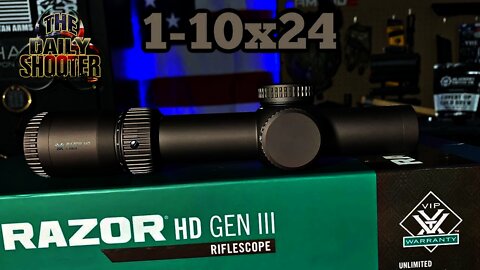 Vortex Razor HD Gen III 1-10 Unboxing & First Impressions