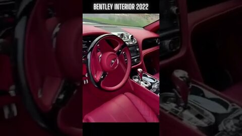 Bentley Interior 2022