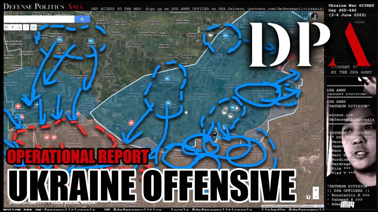 UKRAINIAN OFFENSIVE FINALLY BEGINS IN MULTIPLE SECTORS; success could mean straight push to Mariupol