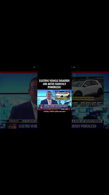 Electric Vehicle Disaster! 40K Autos Suddenly Powerless!
