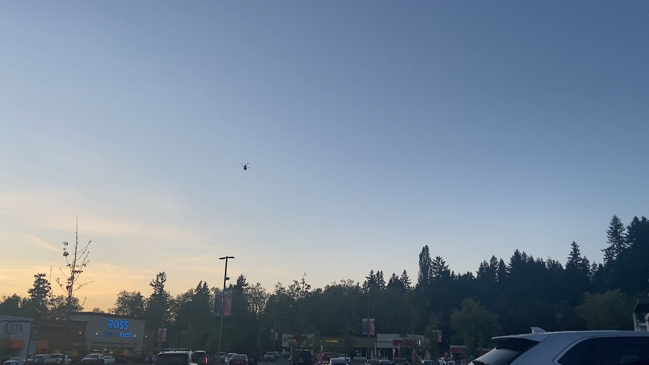 Low flying military helicopter?