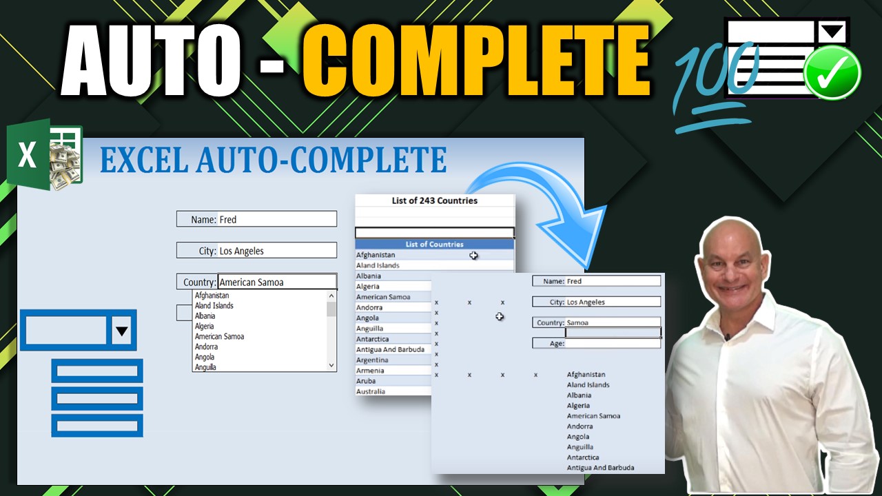 Learn How to MASTER Excel Auto-Complete and Auto Fill With This Amazing TRICK