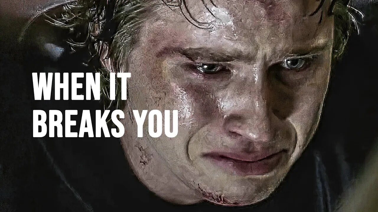 WHEN IT BREAKS YOU - Powerful Motivational Speech