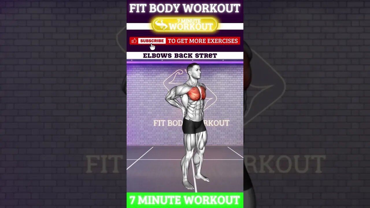 Top 6 Beginner Exercises To Reduce Chest Fat & Man Boobs In 1 WEEK At Home!🔥#exerciseroutine