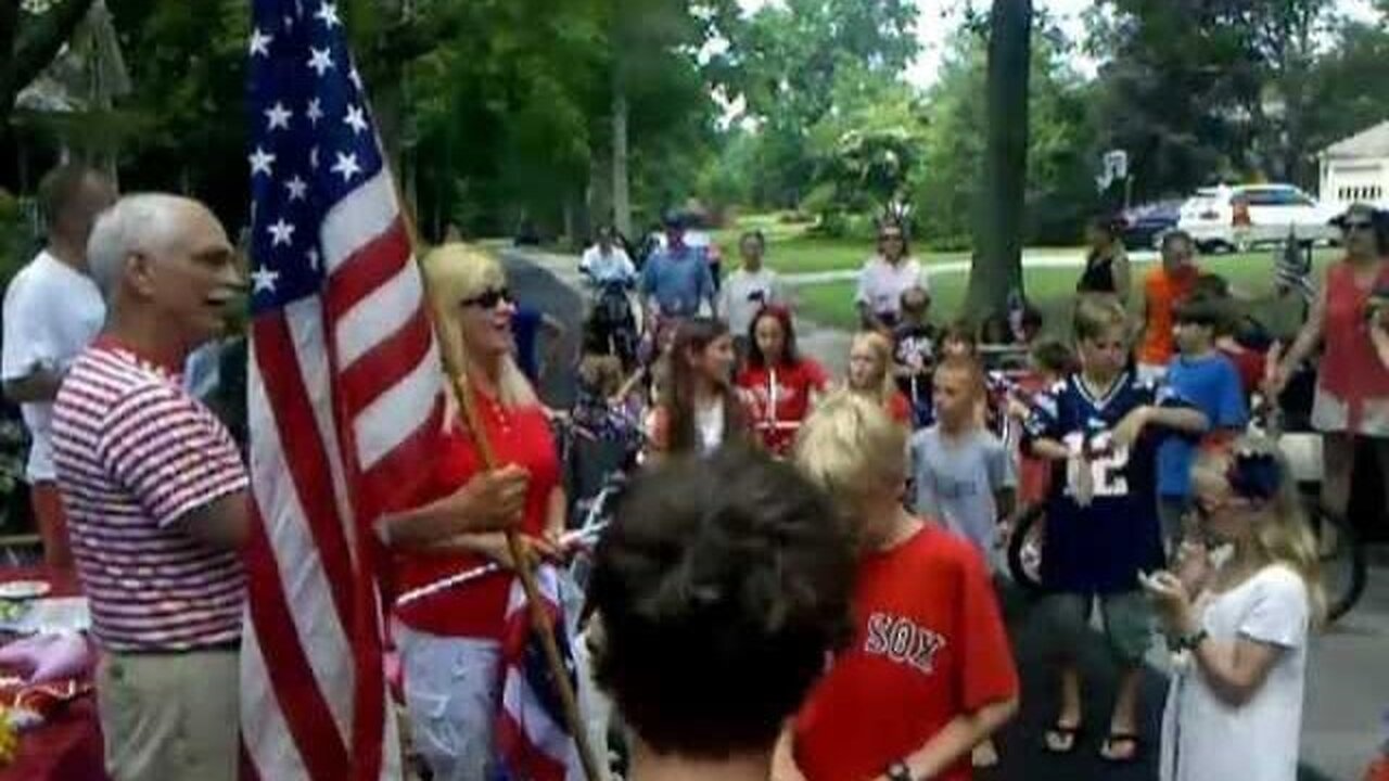 Star Spangled Banner - Rhode Island July 4, 2012