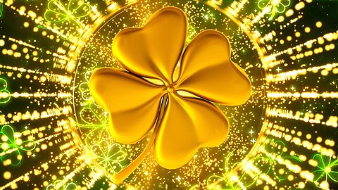 432 hz | Golden Clover of Luck and Money | Attract Wealth, Love and Health | Hope and Faith