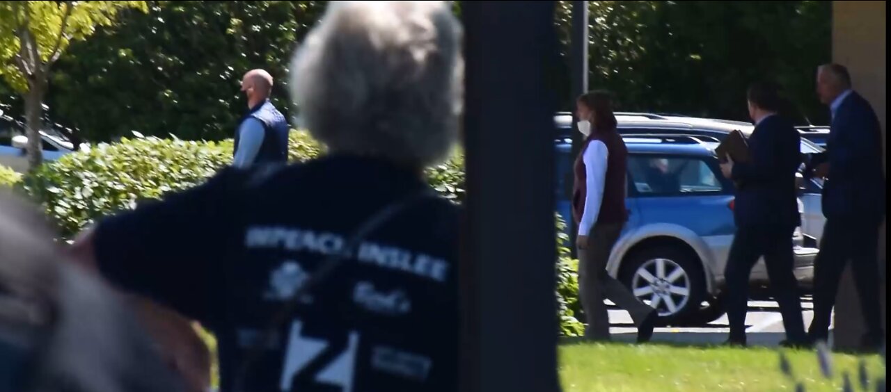 Governor Inslee Emergency Powers Protest Highlight @BTC on 7-13-22