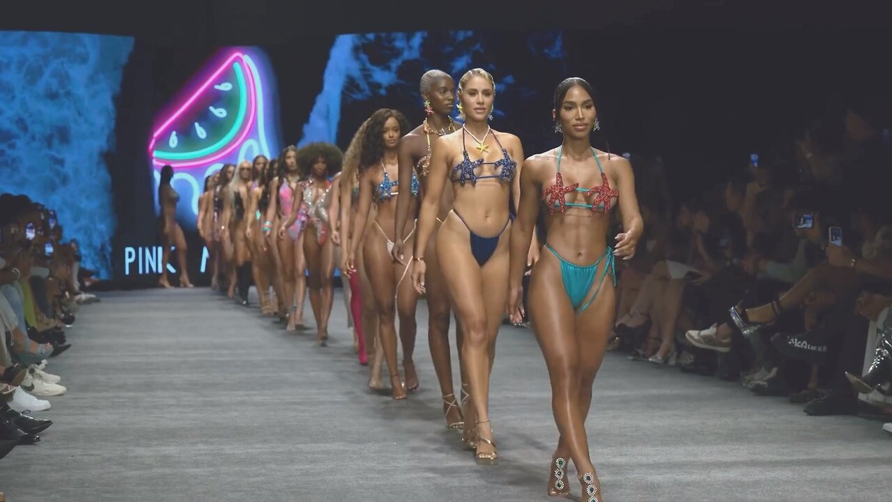 Bikini Fashion - Pink Melon Swimwear - Miami Swim Week 2023