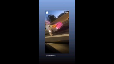 Crazy car accident in Phoenix