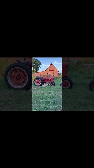 The workhorses of the Grumpyfarmstead: My two H Farmalls