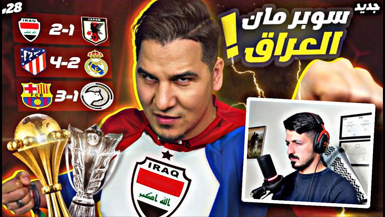 ردة فعل مدرب كرة قدم على بطولة كاس اسيا و ديربي مدريد مع محمد عدنان 🤯