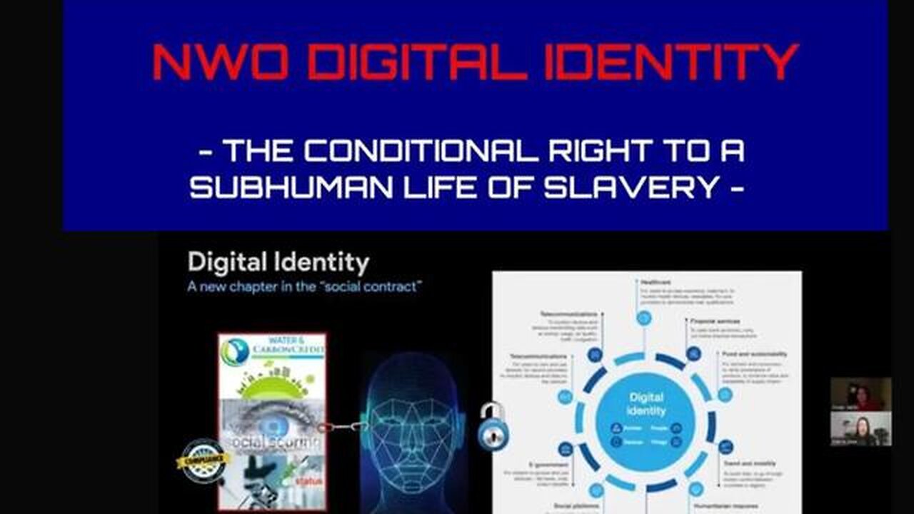 NWO DIGITAL IDENTITY - The conditional right to a life of subhuman slavery - February 2023