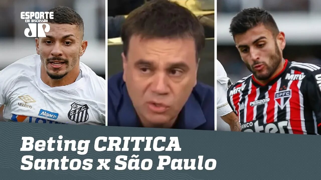 Mauro Beting CRITICA Santos x São Paulo e faz COBRANÇA!