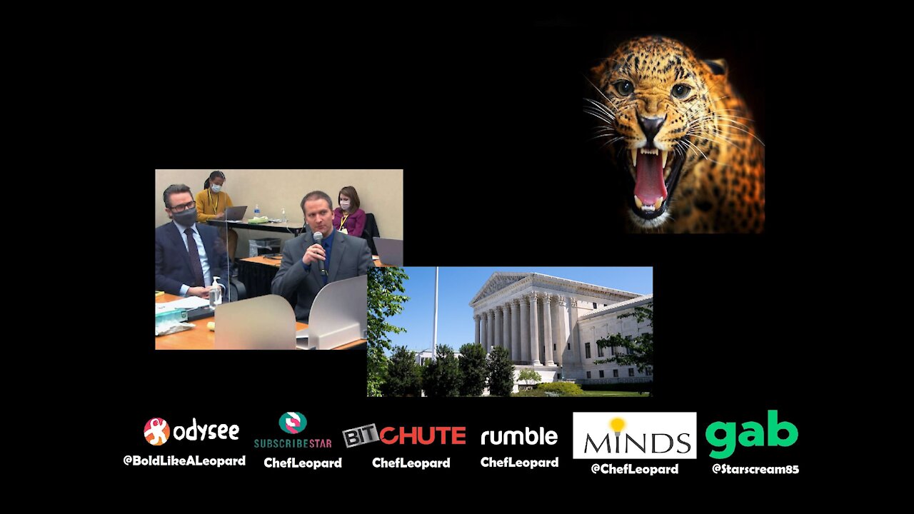 Why #CourtPacking #SCOTUS is especially dangerous in the age of #Chauvin (FULL SHOW)