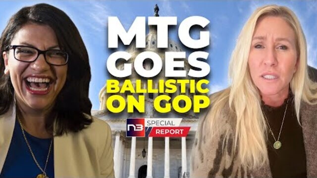 GREENE BLASTS GOP'S BETRAYAL ON TLAIB'S PUNISHMENT