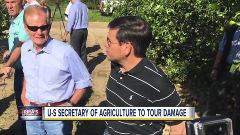 U.S. Secretary of agriculture to tour Irma damage