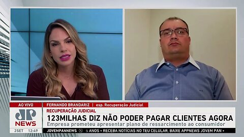 Advogado explica caso da ação da 123 Milhas