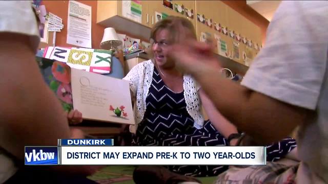 Dunkirk expands Pre-K program for younger kids