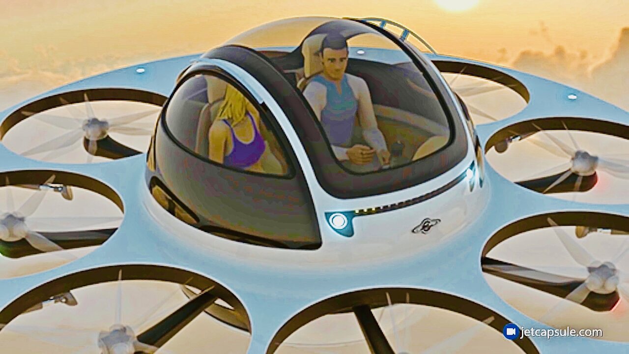 2 Seat Drone - Fly Inside Your Own Drone