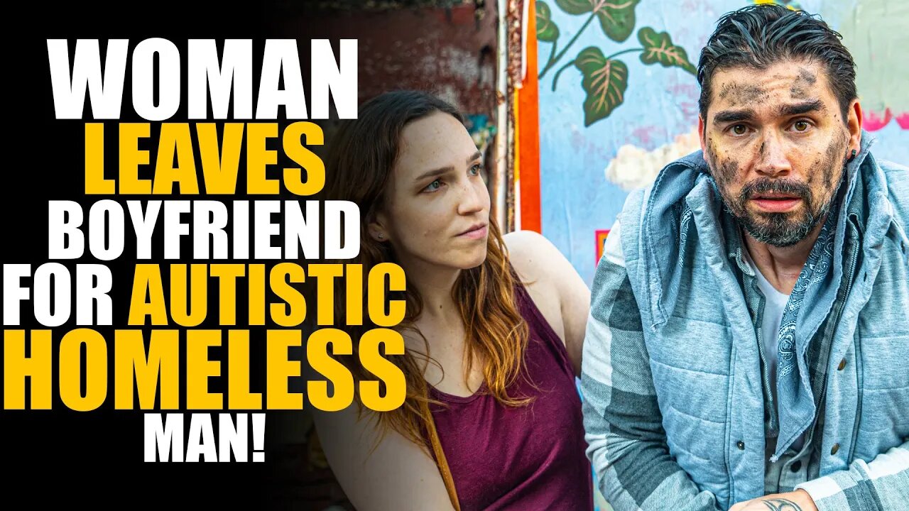 Woman Falls in Love with Autistic Homeless Man! MUST SEE ENDING...