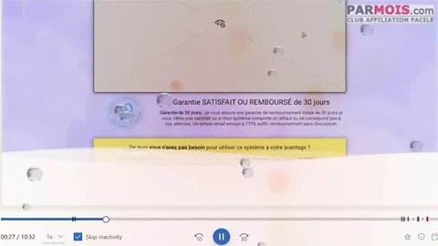 Quelqu'un achète AFFILIATION FACILE
