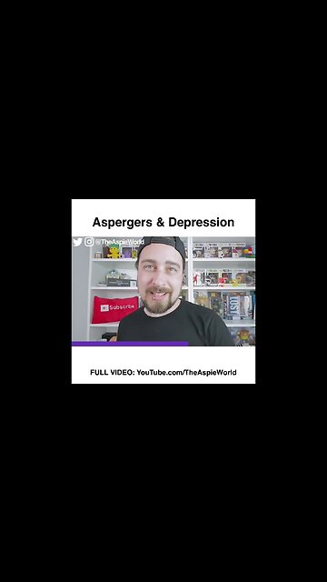 Aspergers And Depression Follow @TheAspieWorld #autism #actuallyautistic #shorts