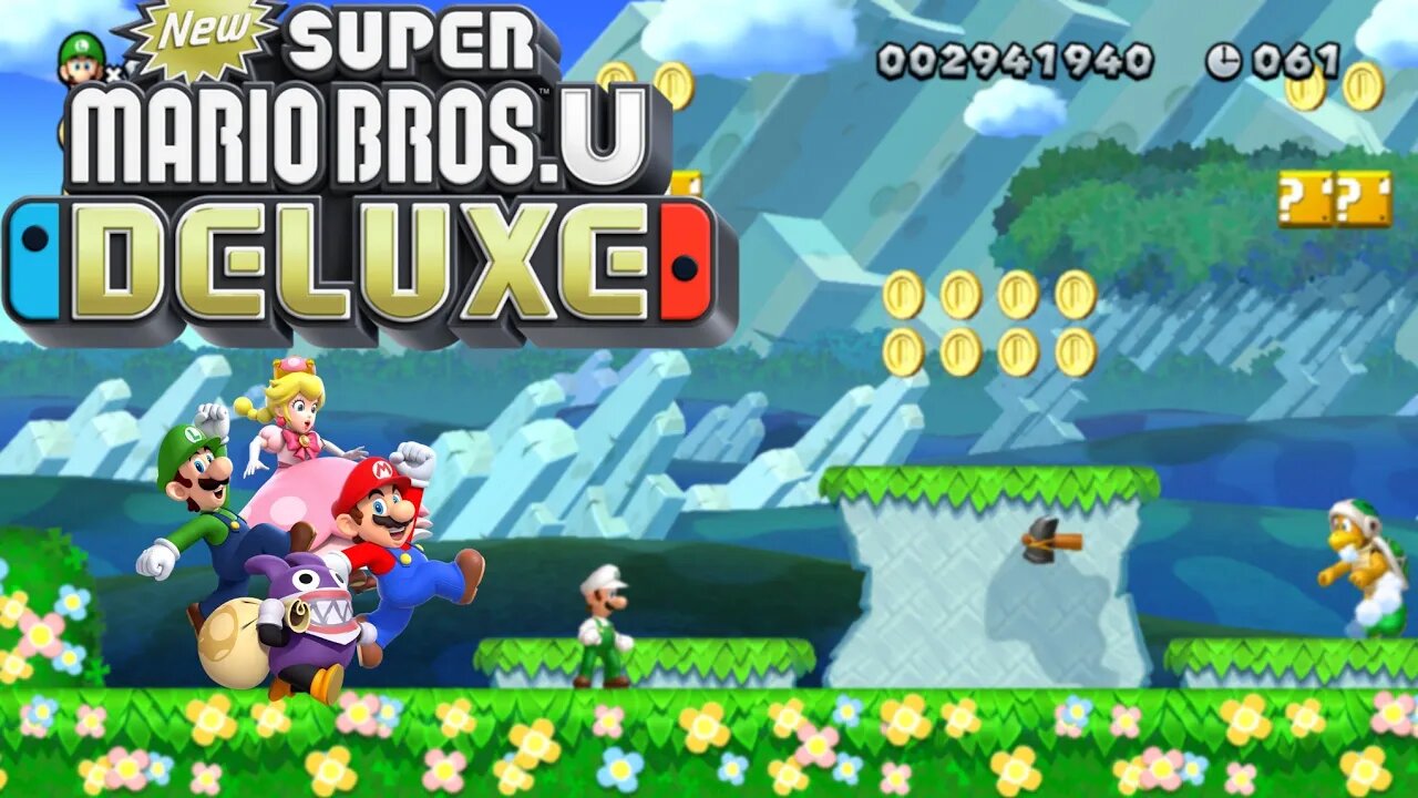 New Super Mario Bros. U Deluxe Android/iOS| Nintendo Switch |Yuzu, Skyline, Egg ns