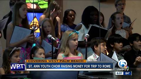 St. Ann Youth Choir raise money for trip to Rome