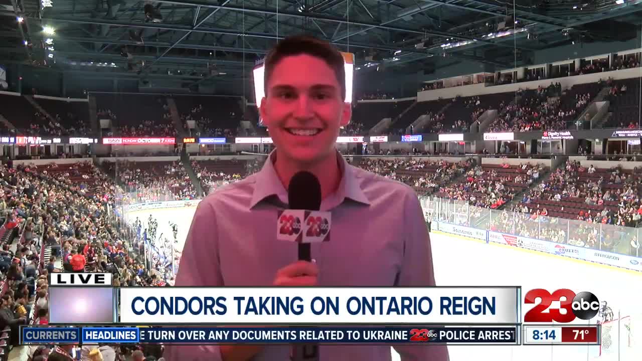 Live at the Condors versus Reign game